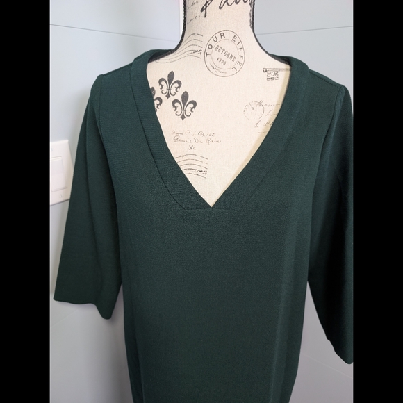 Mango Suit Forest Green Dress Size 8 - Picture 4 of 9